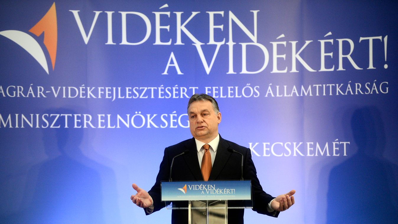 Orbán Viktor megnyitja az Agrár vidékfejlesztésért felelős Államtitkárság Kecskemétre költöztetett központját 