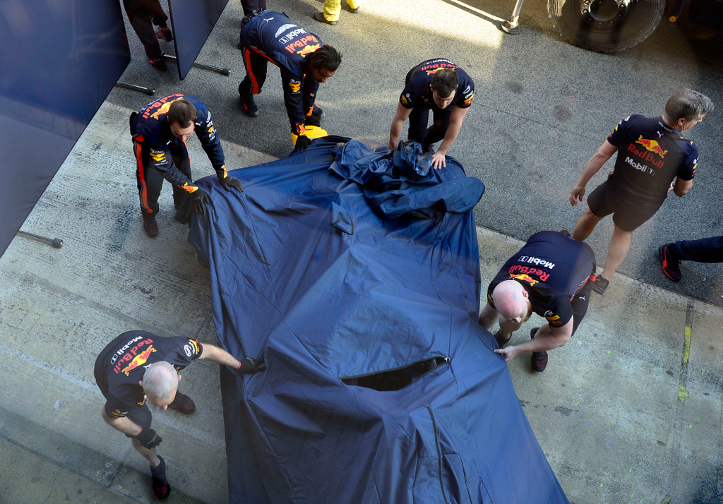 Forma-1, teszt, Barcelona, 7. nap, Pierre Gasly, Red Bull Racing 