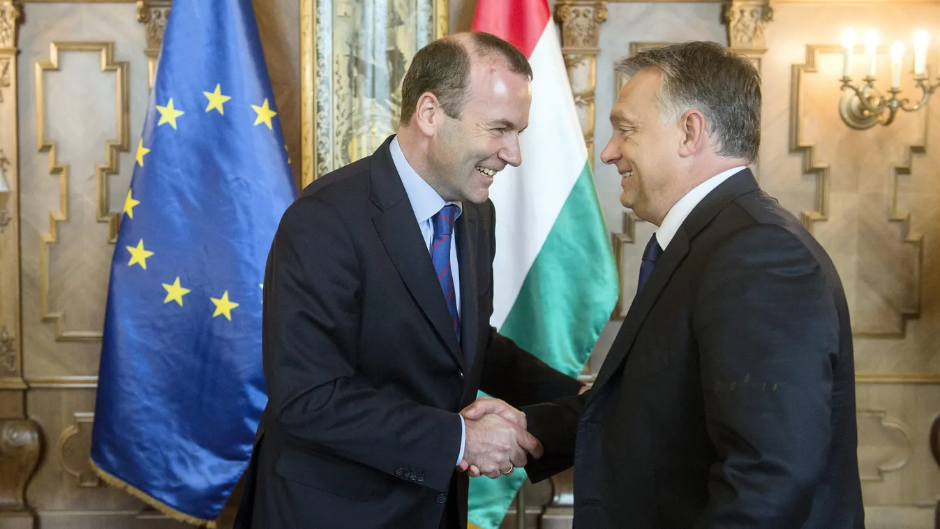 Orbán Viktor; WEBER, Manfred 