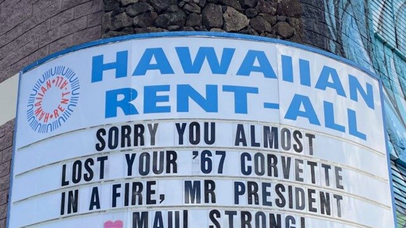 Hawaii Maui, Breitbart, tűzvész, erdőtűz, hawaii tűzvész, Lahaina 