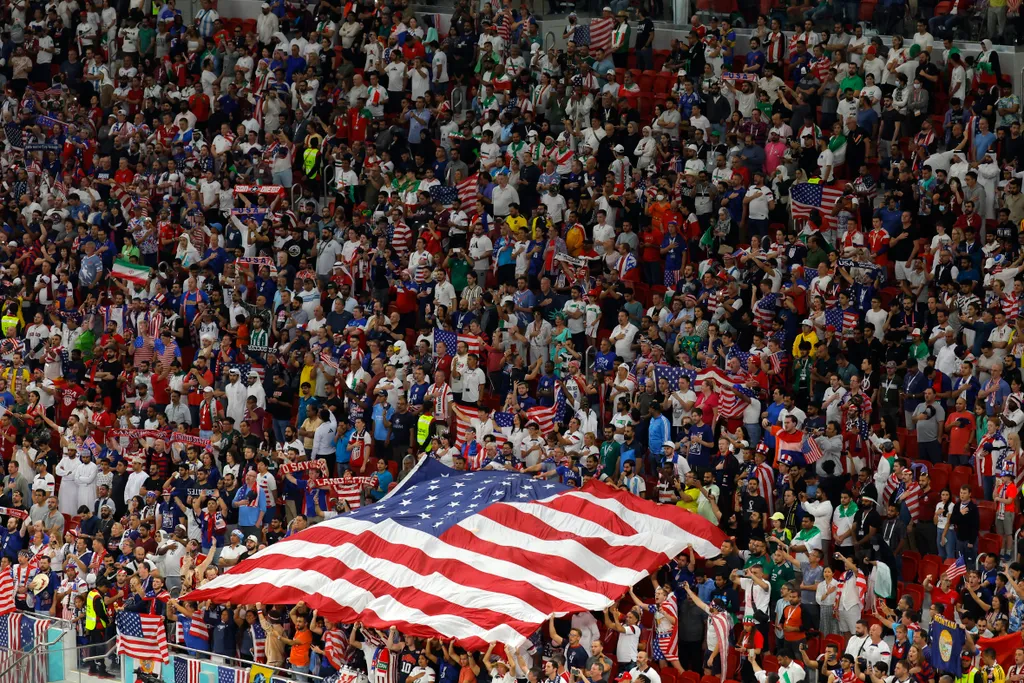 2022-es labdarúgó-világbajnokság, 2022-es katari FIFA-világbajnokság, Katar, labdarúgás, futball, foci-vb, focivb2022, Irán - USA, B csoport, Al Thumama Stadion, 2022. 11. 29. 