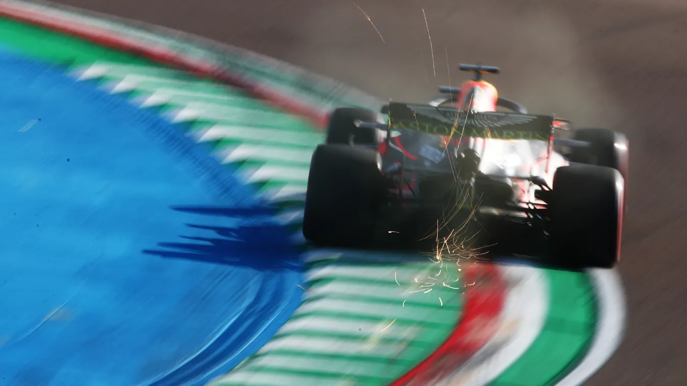 Forma-1, Emilia Romagna Nagydíj, szombat, Max Verstappen, Red Bull 