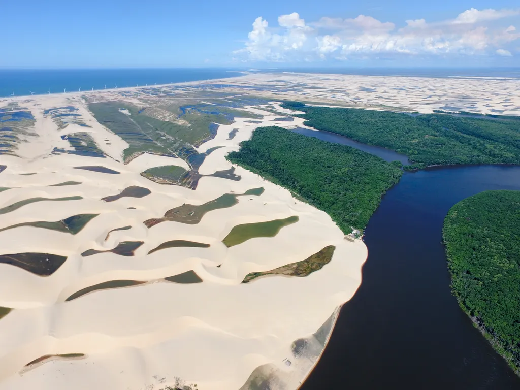Lençóis Maranhenses Nemzeti Park, Lencóis Maranhenses Nemzeti Park, nemzeti park, brazília, természet, homok, homokdűne 