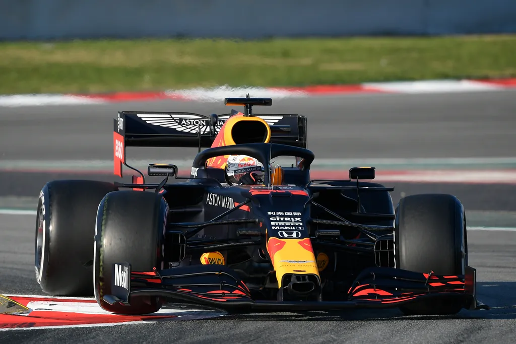 Forma-1, Barcelona, teszt, 1. nap, Max Verstappen, Red Bull 