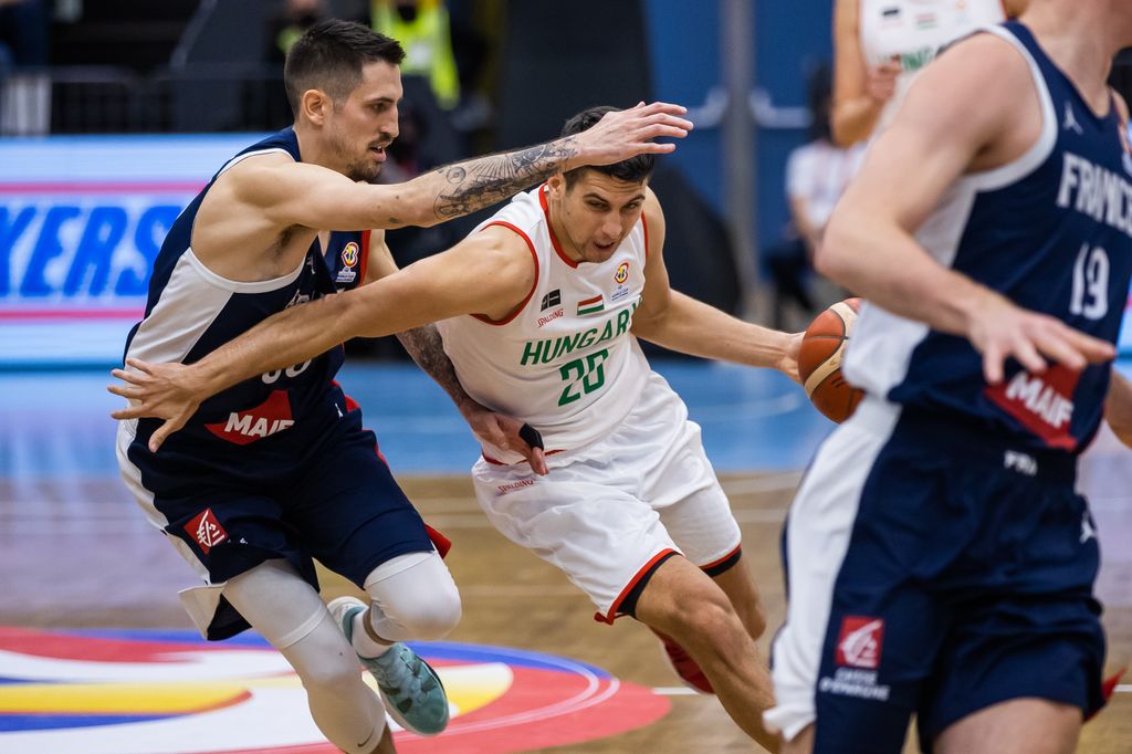 Magyarország-Franciaország férfi kosárlabda vb-selejtező, világbajnoki selejtező, Kaposvár, 2021.11.29. 3 