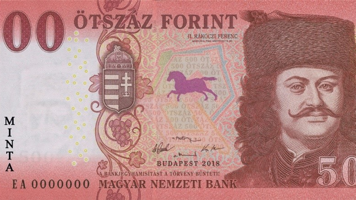 az új 500 forintos bankjegy 