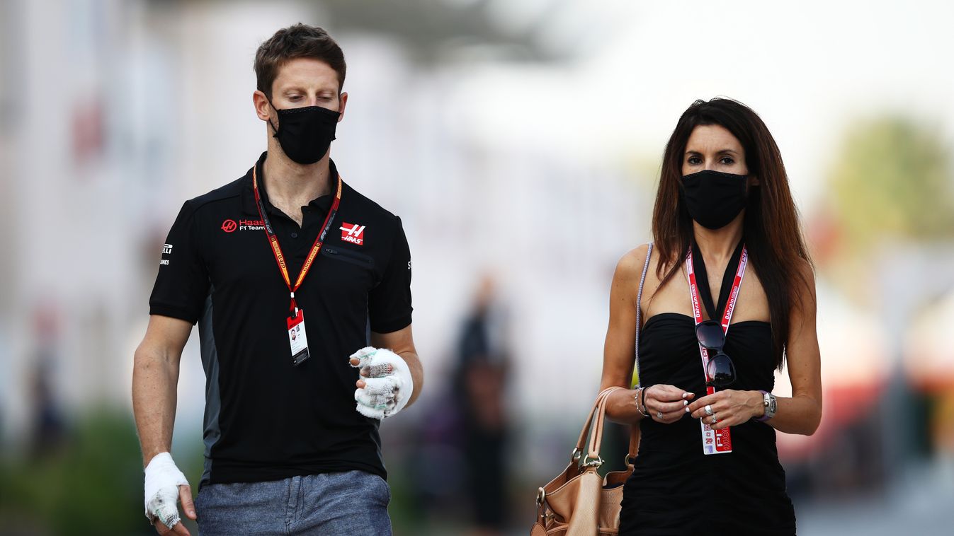 Forma-1, Romain Grosjean, Marion Grosjean, Haas, Szahíri Nagydíj 2020, szombat 