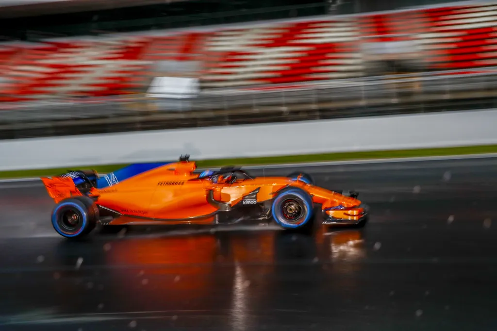 Forma-1, Barcelona tesztelés - 1. nap, Fernando Alonso, McLaren Racing 