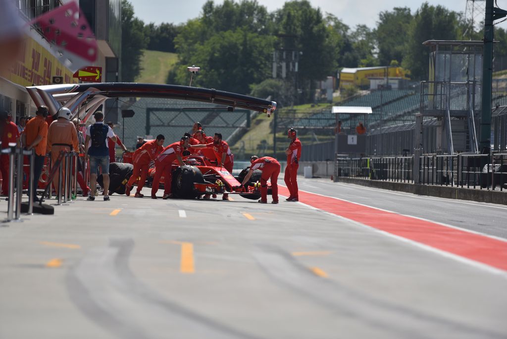 F1-es teszt a Hungaroringen, Antonio Giovinazzi, Scuderia Ferrari 