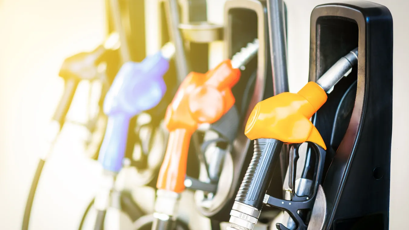 Colorful,Petrol,Pump,Filling,Nozzles,Isolated,On,White,Background,, diesel,sunrise,color,fuel,fueling,isolated,yellow,gas station,in 
