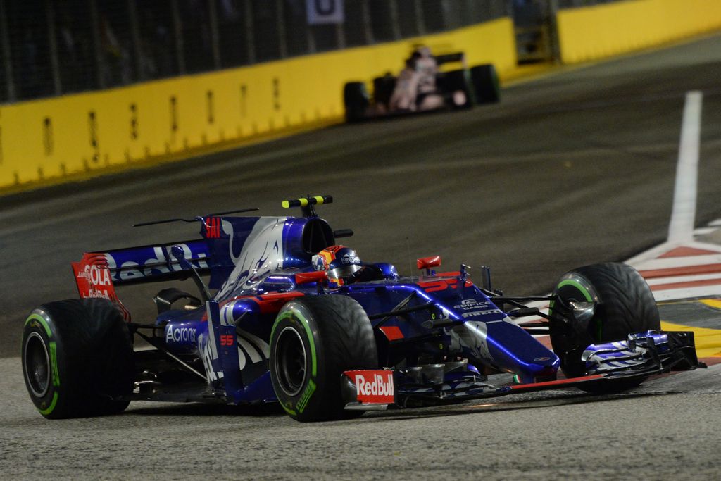 Forma-1, Carlos Sainz, Scuderia Toro Rosso, Szingapúri Nagydíj 