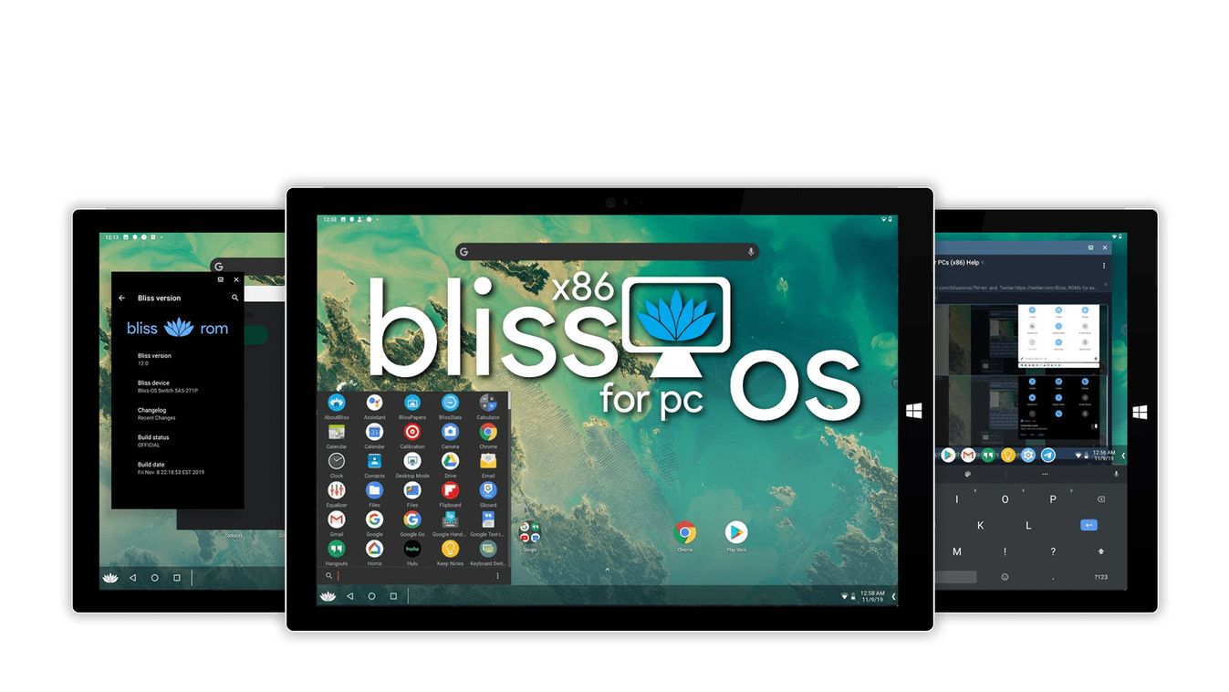 google android bliss os 12 