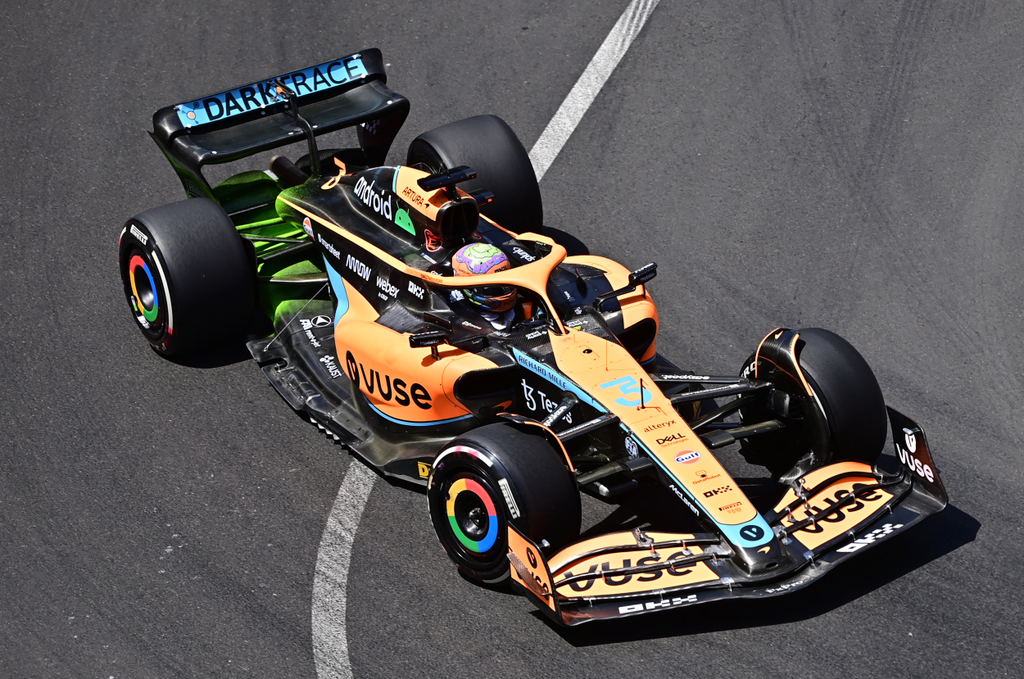 Forma-1, Daniel Ricciardo, McLaren, Monacói Nagydíj 2022, péntek 