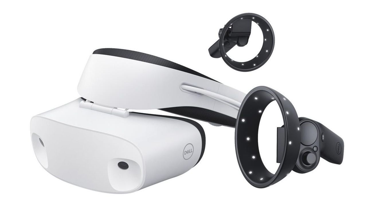 dell visor windows mixed reality vr headset virtuális valóság 
