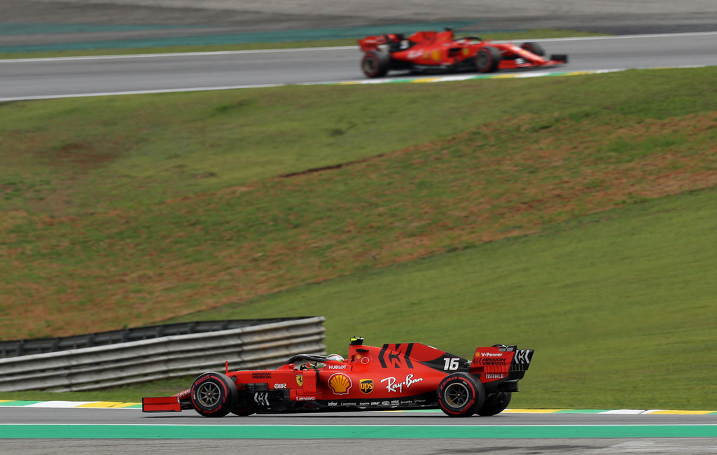 Forma-1, Brazil Nagydíj, időmérő, Leclerc, Ferrari, Vettel 