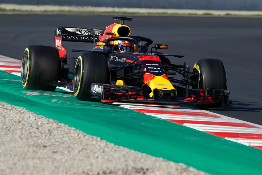 A Forma-1 előszezoni tesztje Barcelonában - 5. nap, Max Verstappen, Red Bull Racing 
