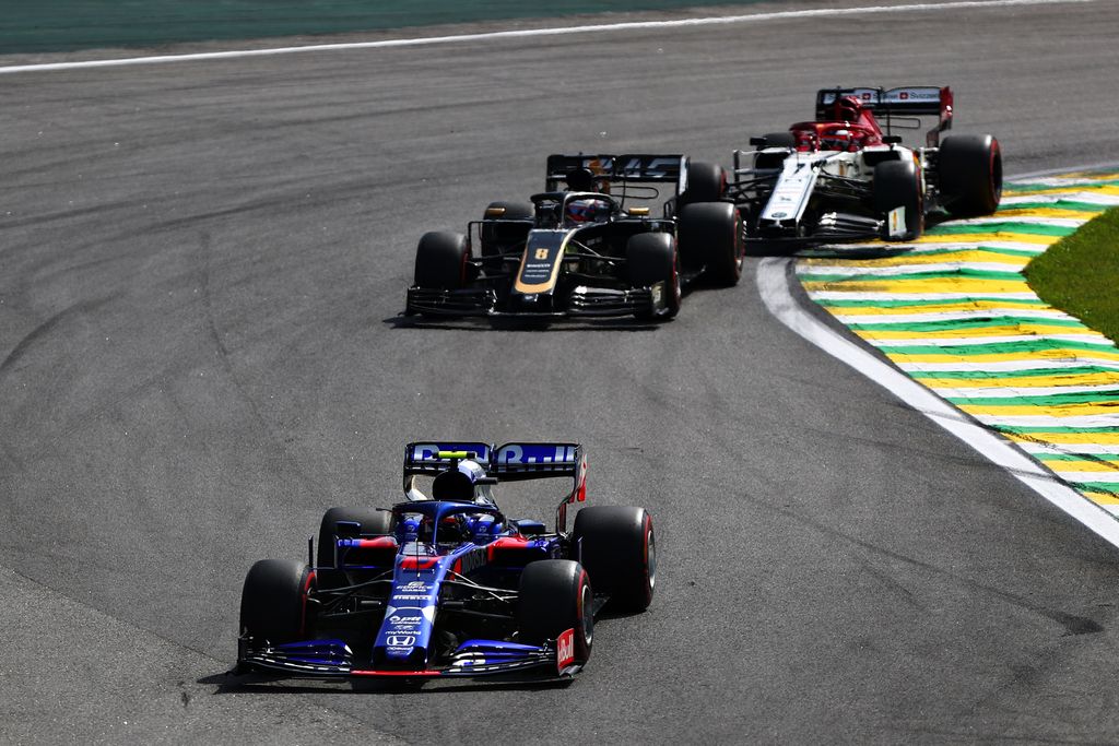 Forma-1, Brazil Nagydíj, Pierre Gasly, Toro Rosso, Romain Grosjean, Haas, Kimi Räikkönen, Alfa Romeo 