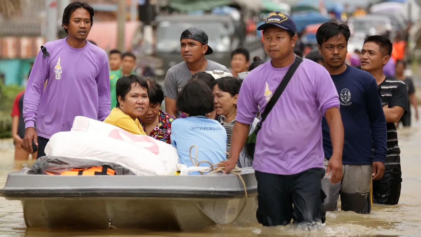 Thaiföld áradás 