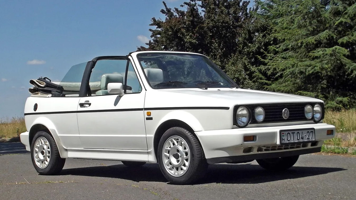 Volkswagen Golf Cabriolet (1990) veteránteszt 