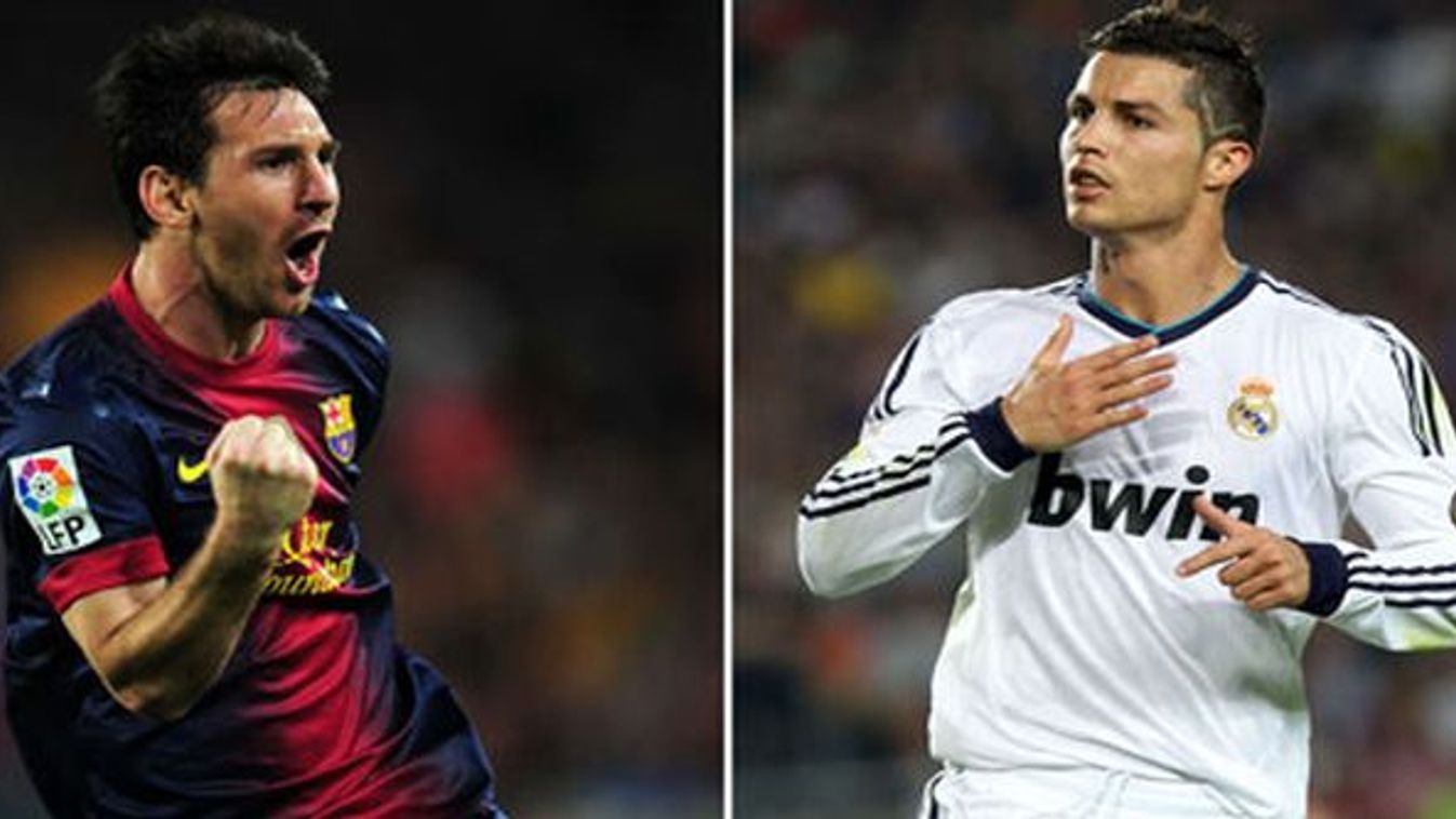 Lionel Messi and Cristiano Ronaldo 