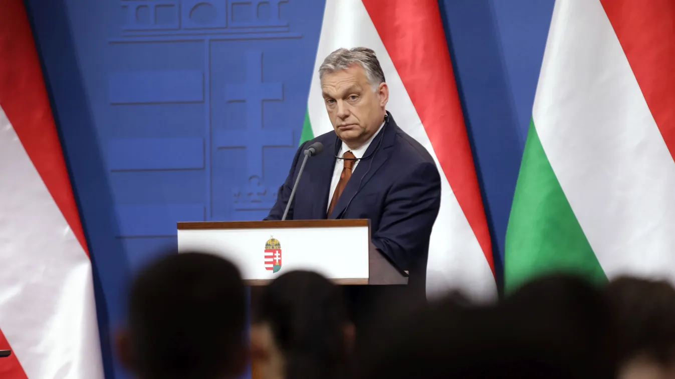 Orbán Viktor és Heinz-Christian Strache sajtótájékoztatója 