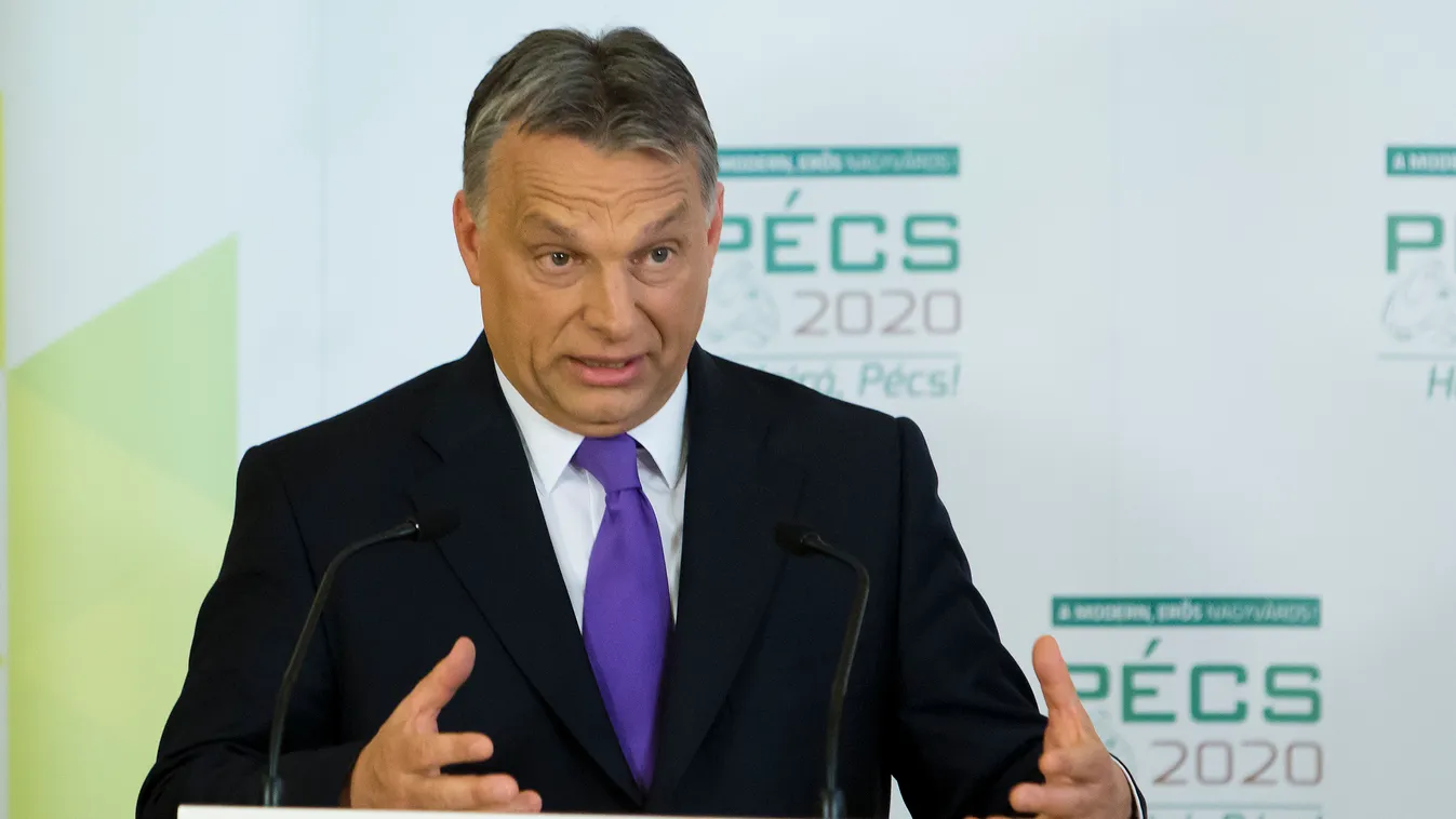 Orbán Viktor, Pécs 