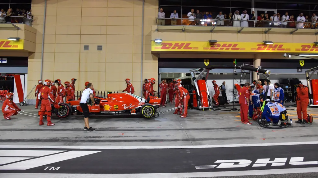 A Forma-1-es Bahreini Nagydíj, Kimi Räikkönen, Scuderia Ferrari 