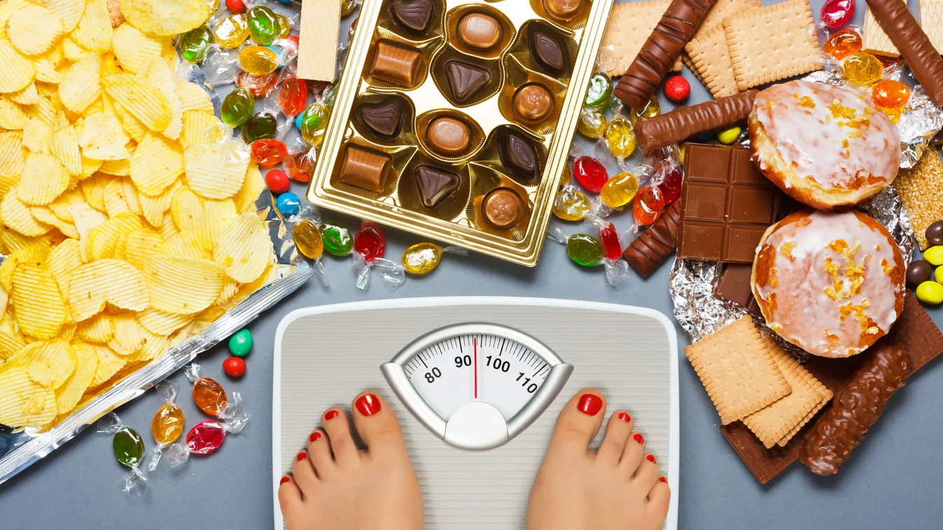 elhízás, cukor, mérleg, diéta 