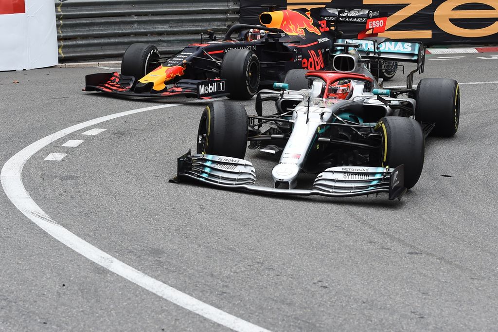 Forma-1, Lewis Hamilton, Max Verstappen, Monacói Nagydíj 