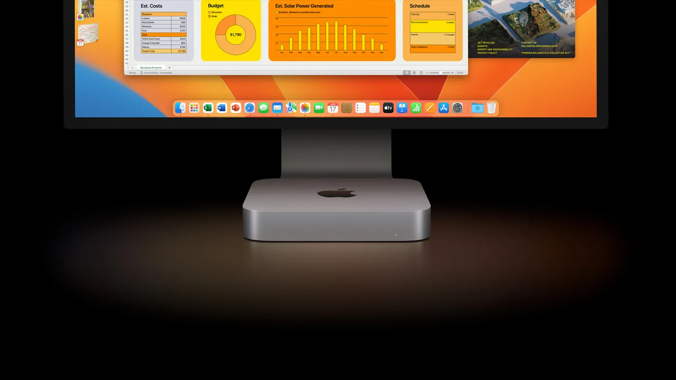 apple mac mini asztali számítógép m2 pro max 