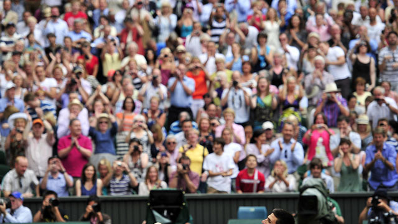 Novak Djokovic győzött Rafael Nadal ellen a Wimbledoni tenisz tornán