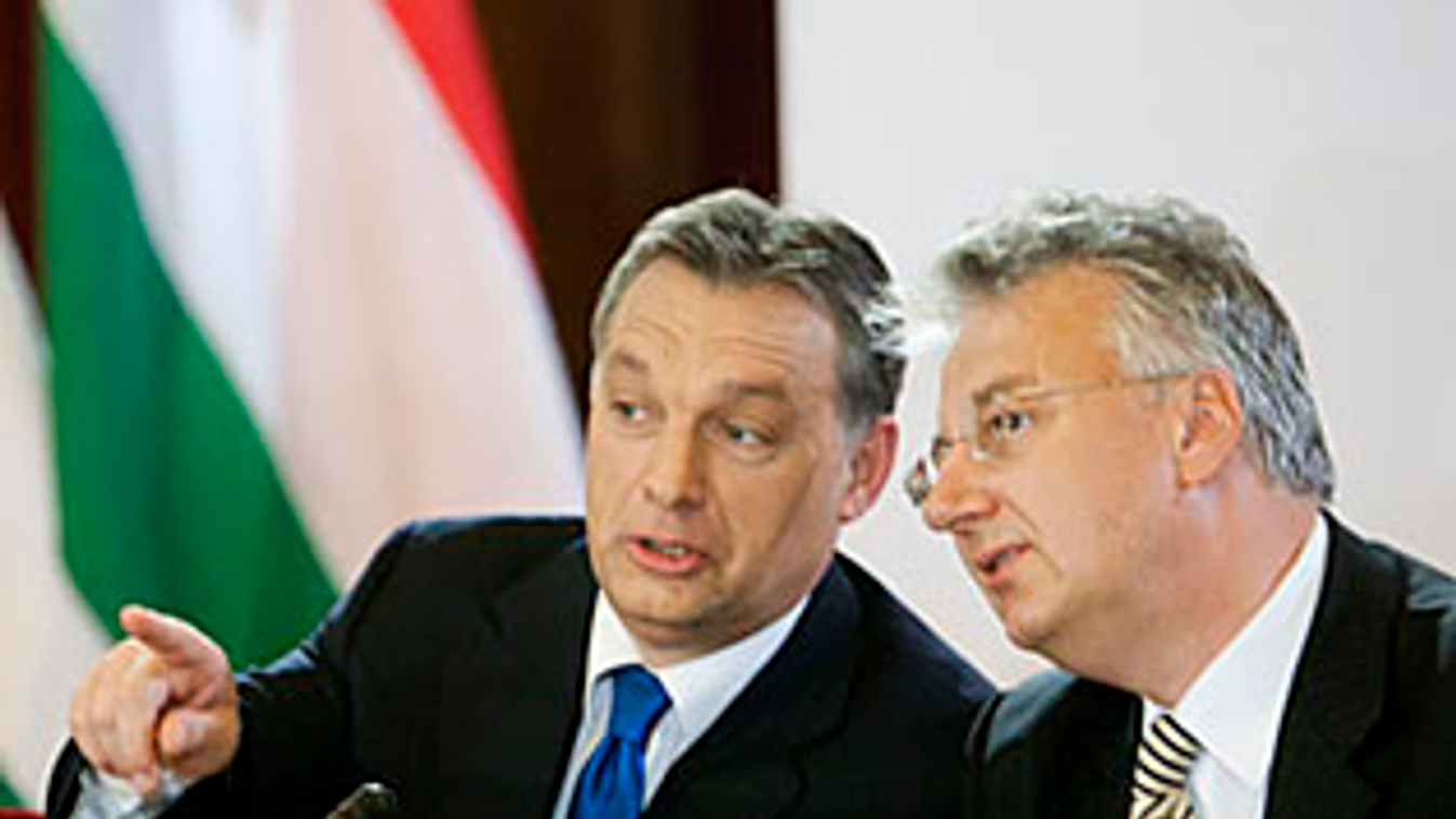 Orbán Viktor és Semjén Zsolt a Magyar Állandó Értekezlet ülésén 