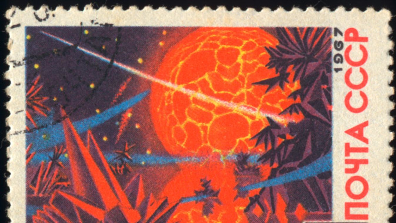 különleges energiaforrások, szovjet 12 kopejkás sci-fi bélyeg 1967