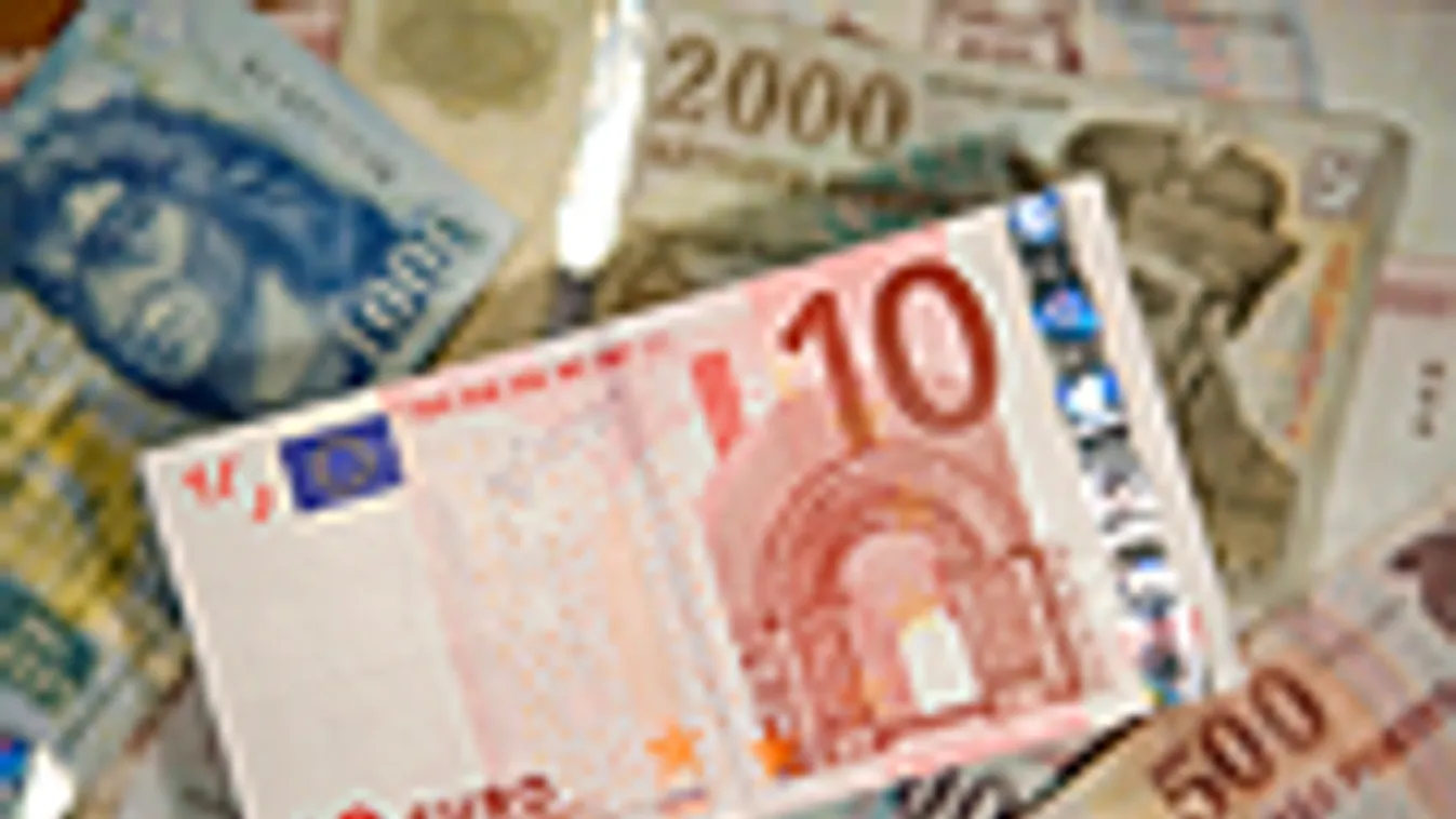 valuta, deviza, Euro, Forint, 
