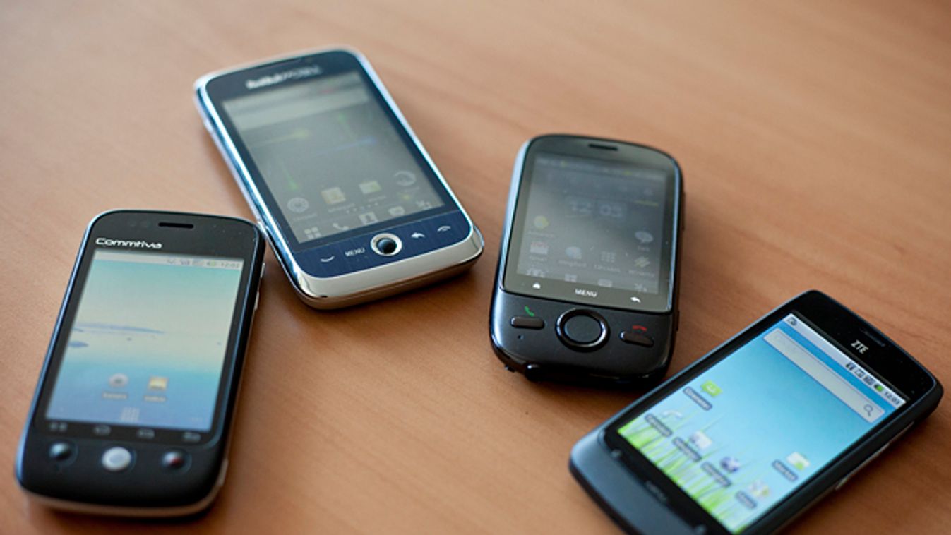 érintőképernyős telefonok, ZTE, Red Bull Mobile, Commtiva