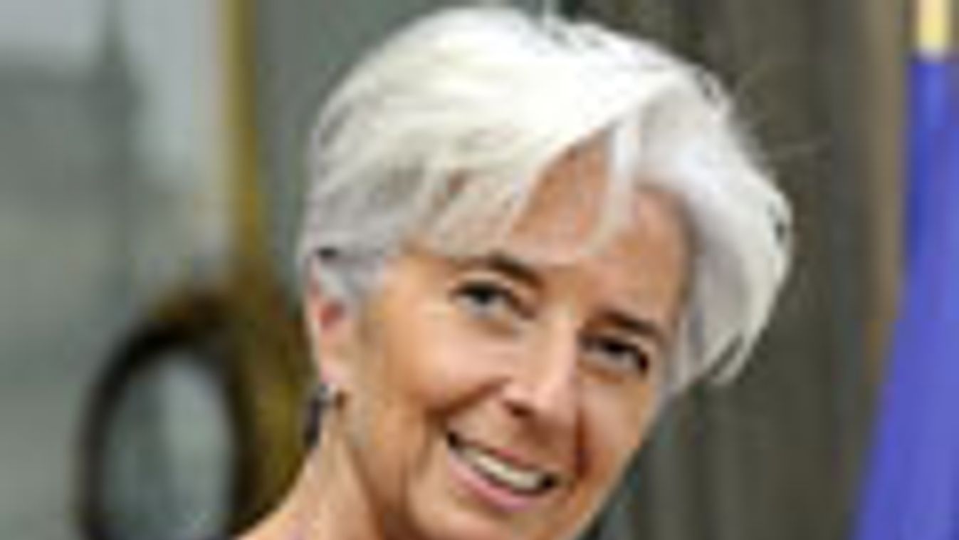 Christine Lagarde, francia pénzügyminiszter