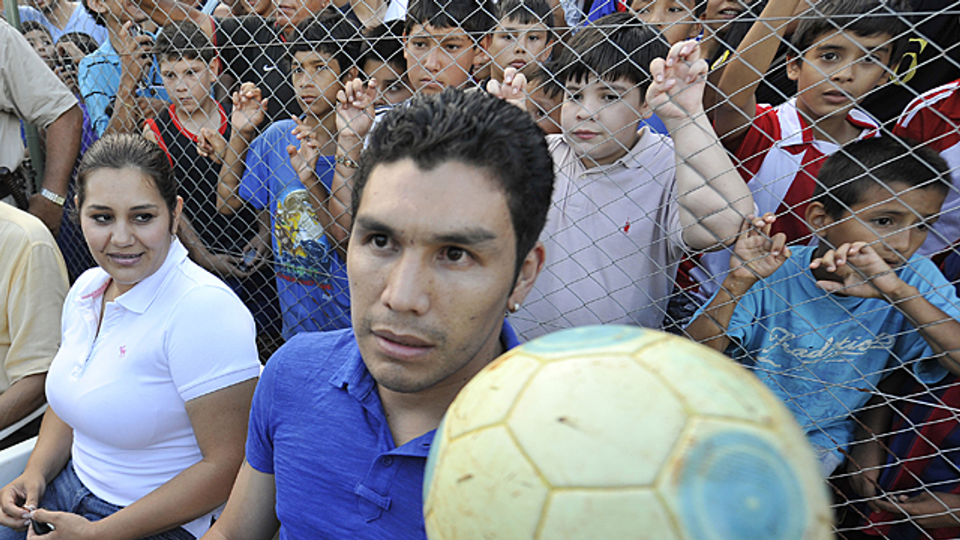 Salvador Cabanas, a paraguayi futballválogatott csatára