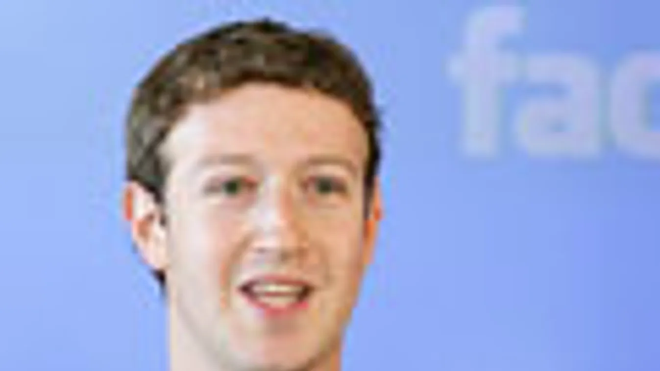 Mark Zuckerberg, a Facebook közösségi portál egyik alapítója, vezérigazgatója