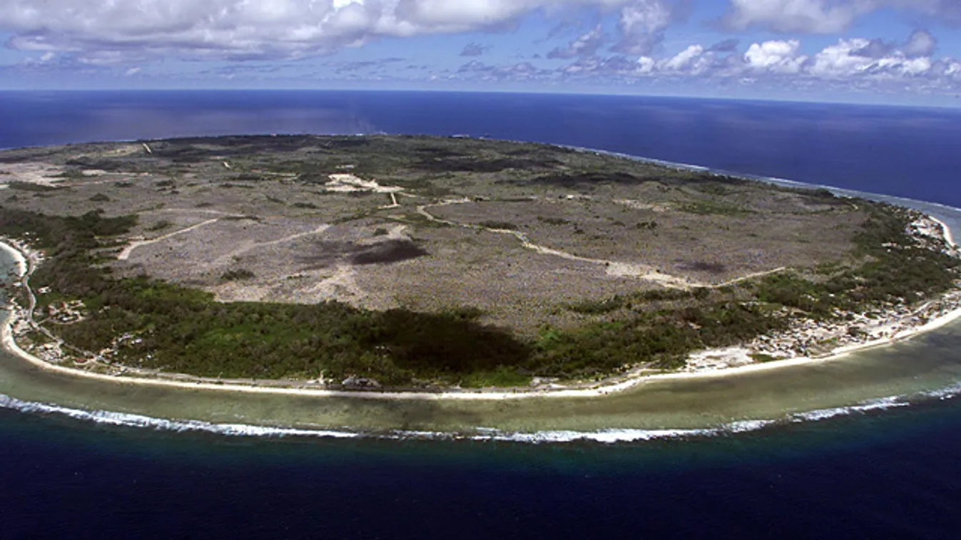 szigetországok, miniállamok, Nauru, szigetek