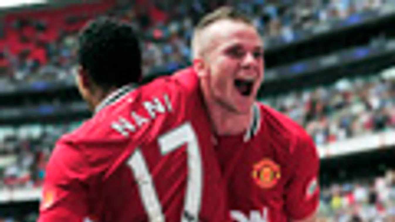 Nani és Tom Cleverley, Manchester United