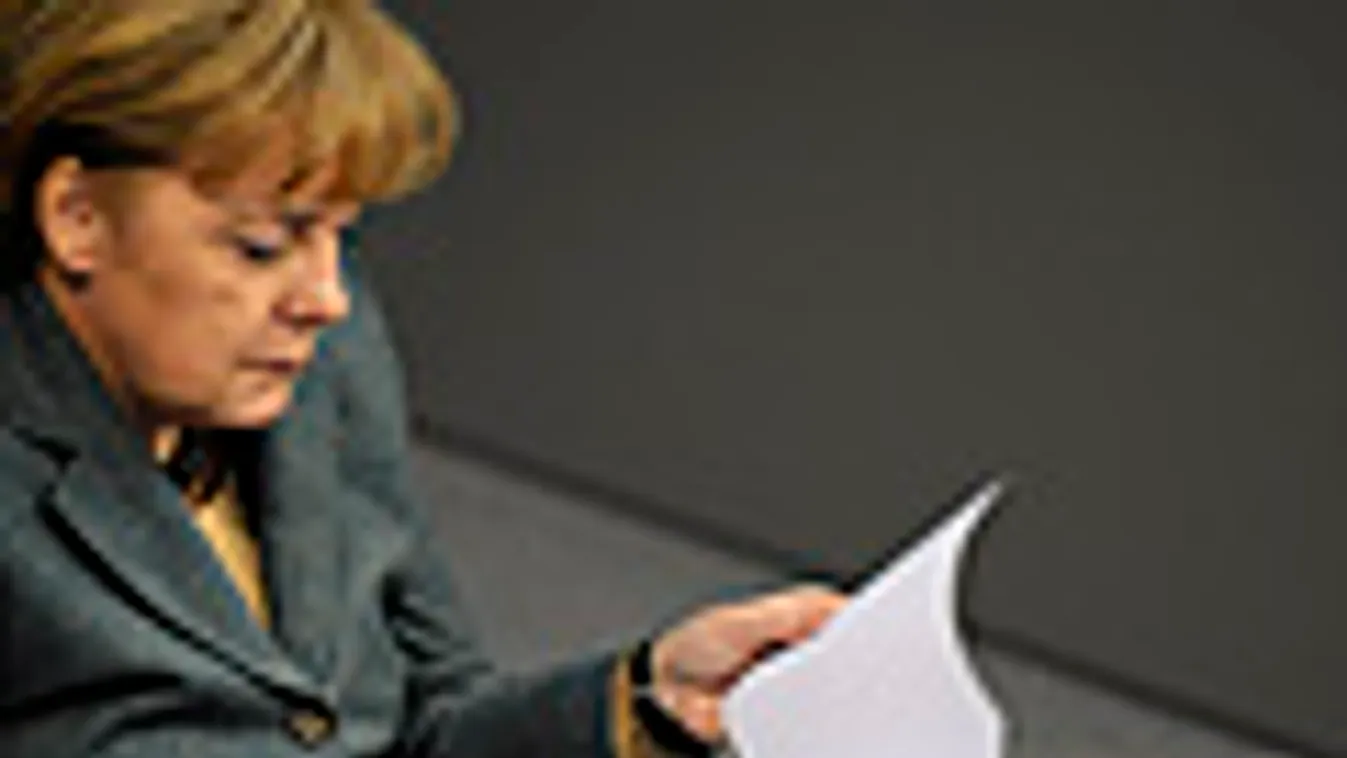 Angela Merkel német kancellár