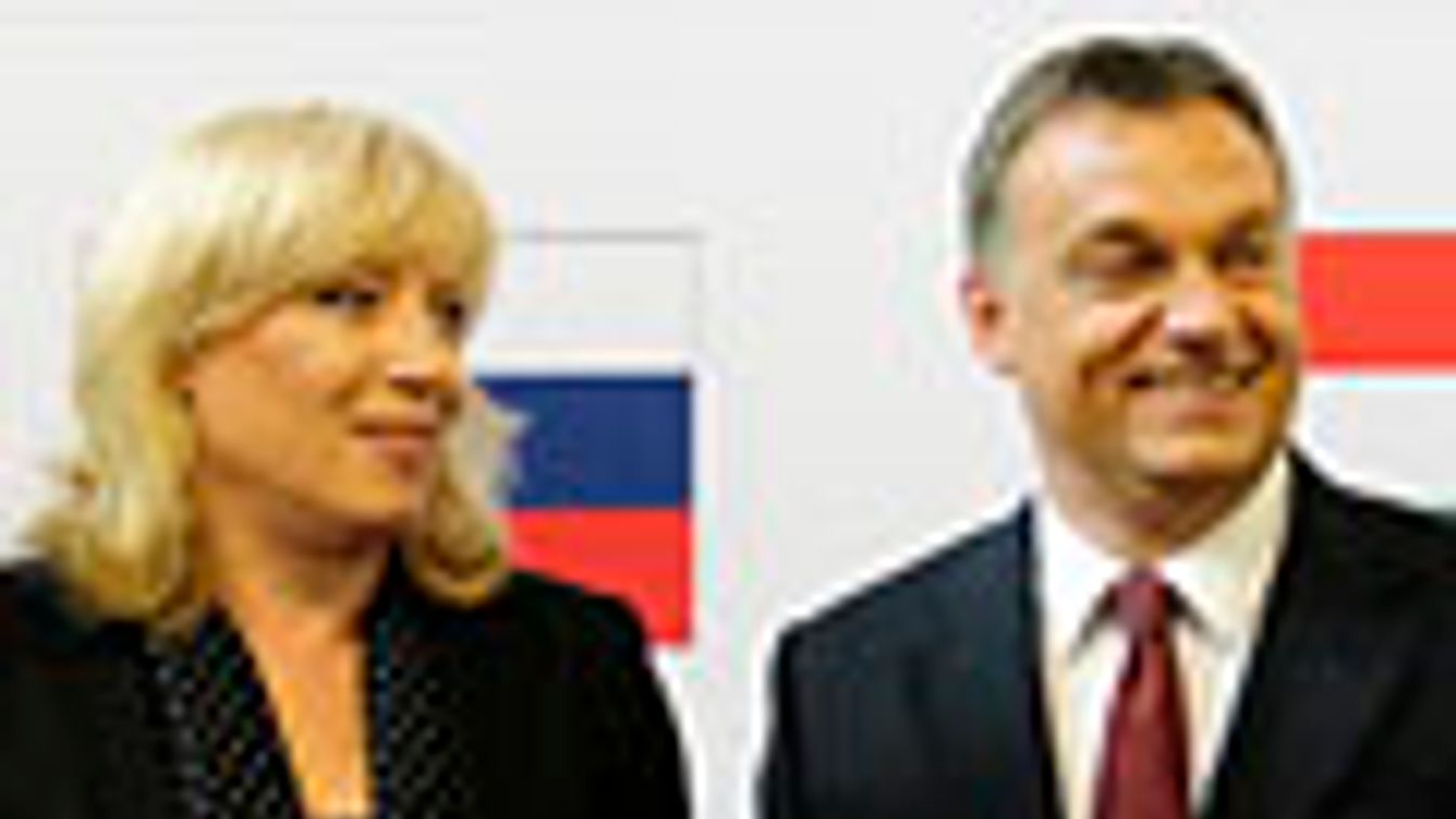 Iveta Radicova szlovák miniszterelnök és Orbán Viktor