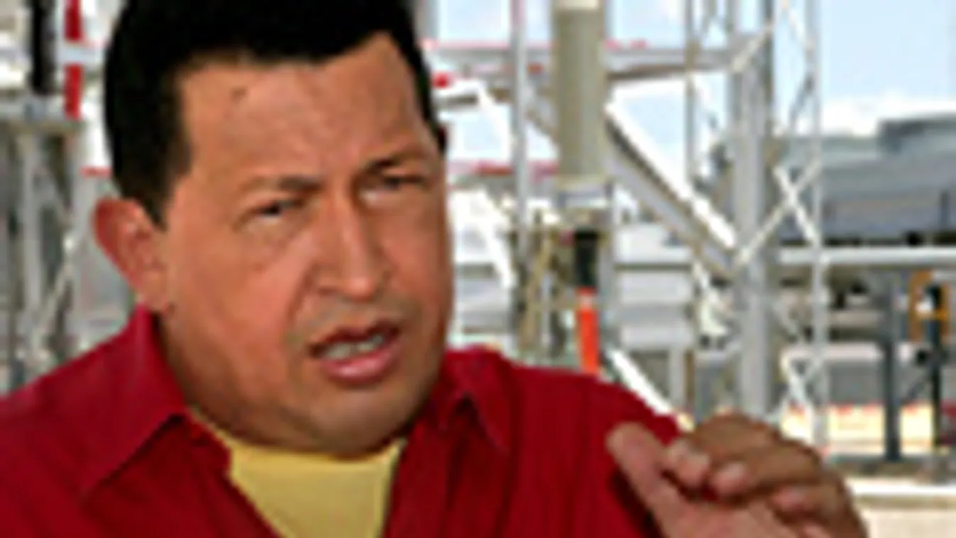 Hugo Chavez, venezuelai elnök 