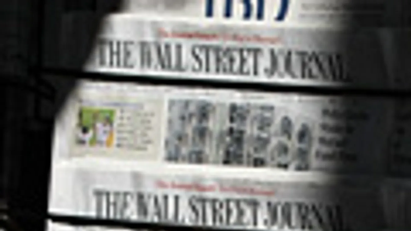 Wall Street Journal, újságárus, sajtótermék