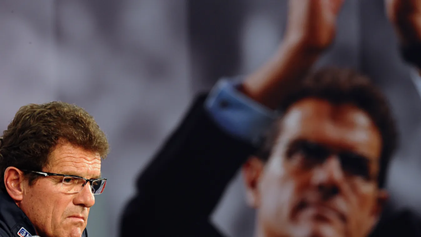 Fabio Capello, az angol válogatott szövetségi kapitánya