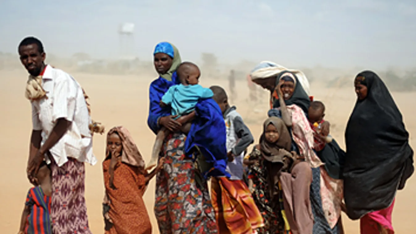 Kenya, Dadaab, menekülttábor, szomáliai menekültek