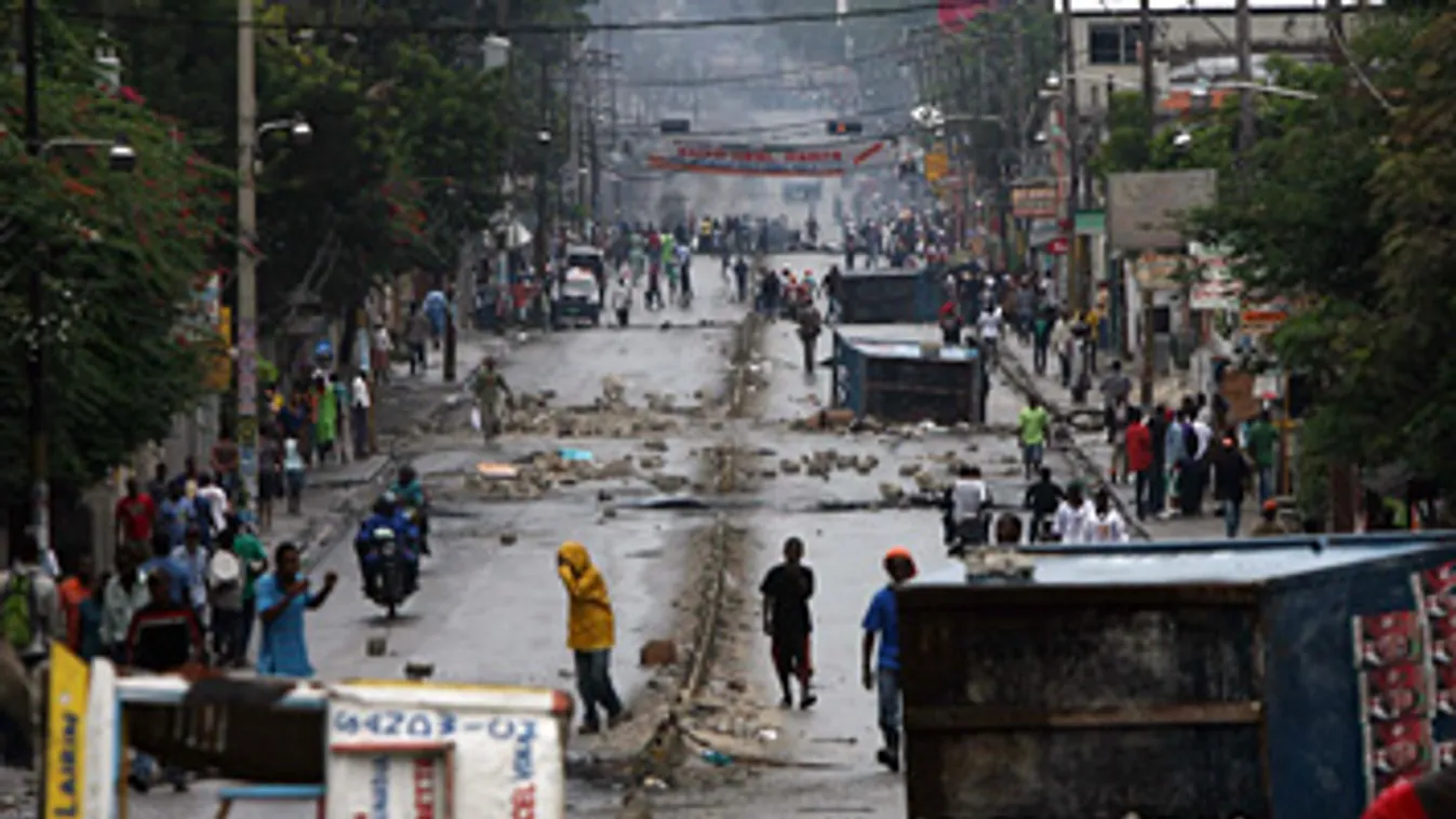 Haiti, választások, erőszak, lázadás, katonák 