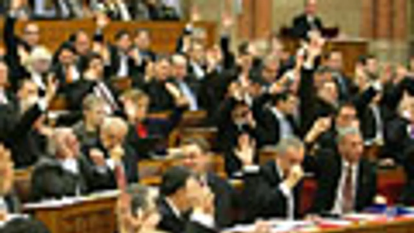 parlamenti szavazás, voksolás az országgyűlés plenáris ülésén, képviselők