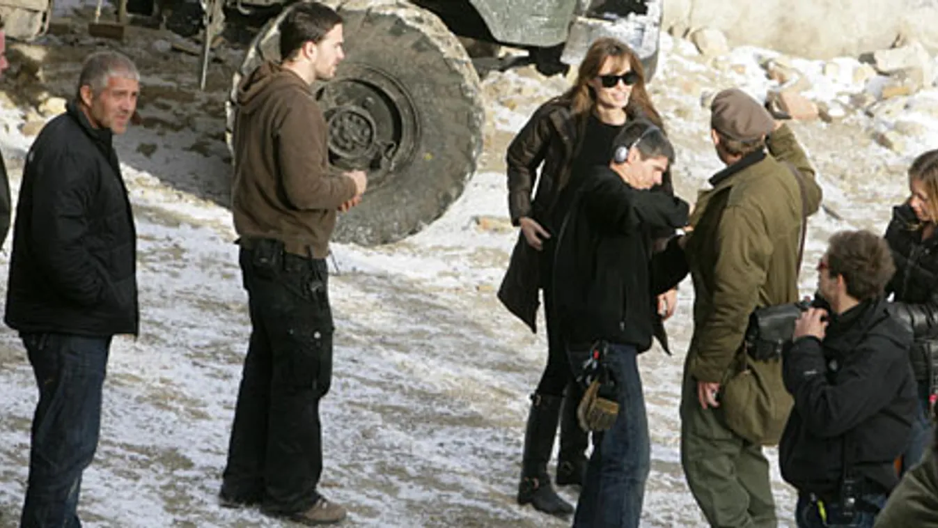 Angelina Jolie a Margit utcában forgatta filmjének újabb jeleneteit