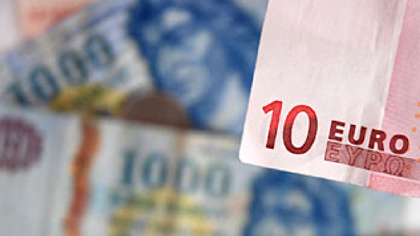 forint, euro, euró, valutaárfolyam, devizaárfolyam, aprópénz 